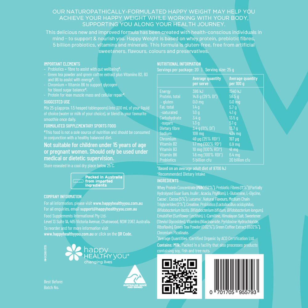 
                  
                    Weight Loss Protein Powder - Happy Weight
                  
                