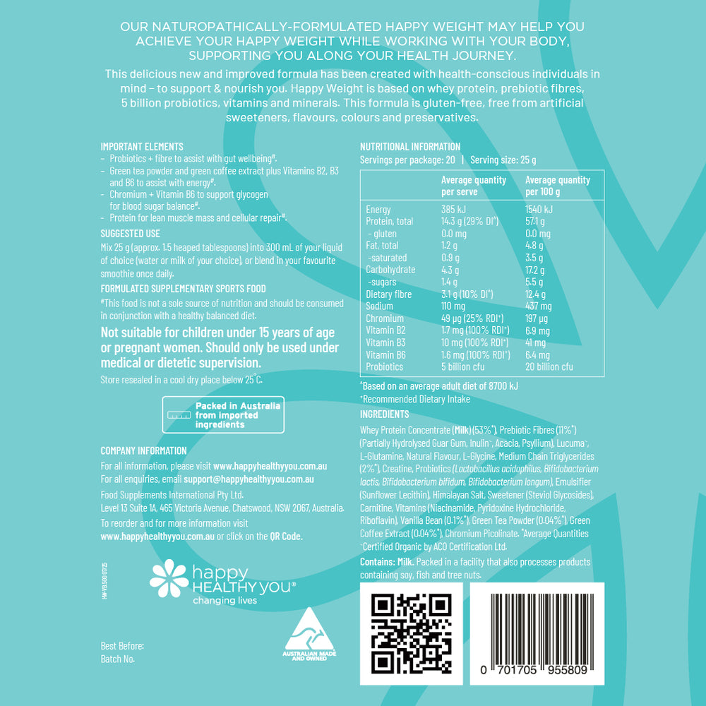 
                  
                    Weight Loss Protein Powder - Happy Weight
                  
                