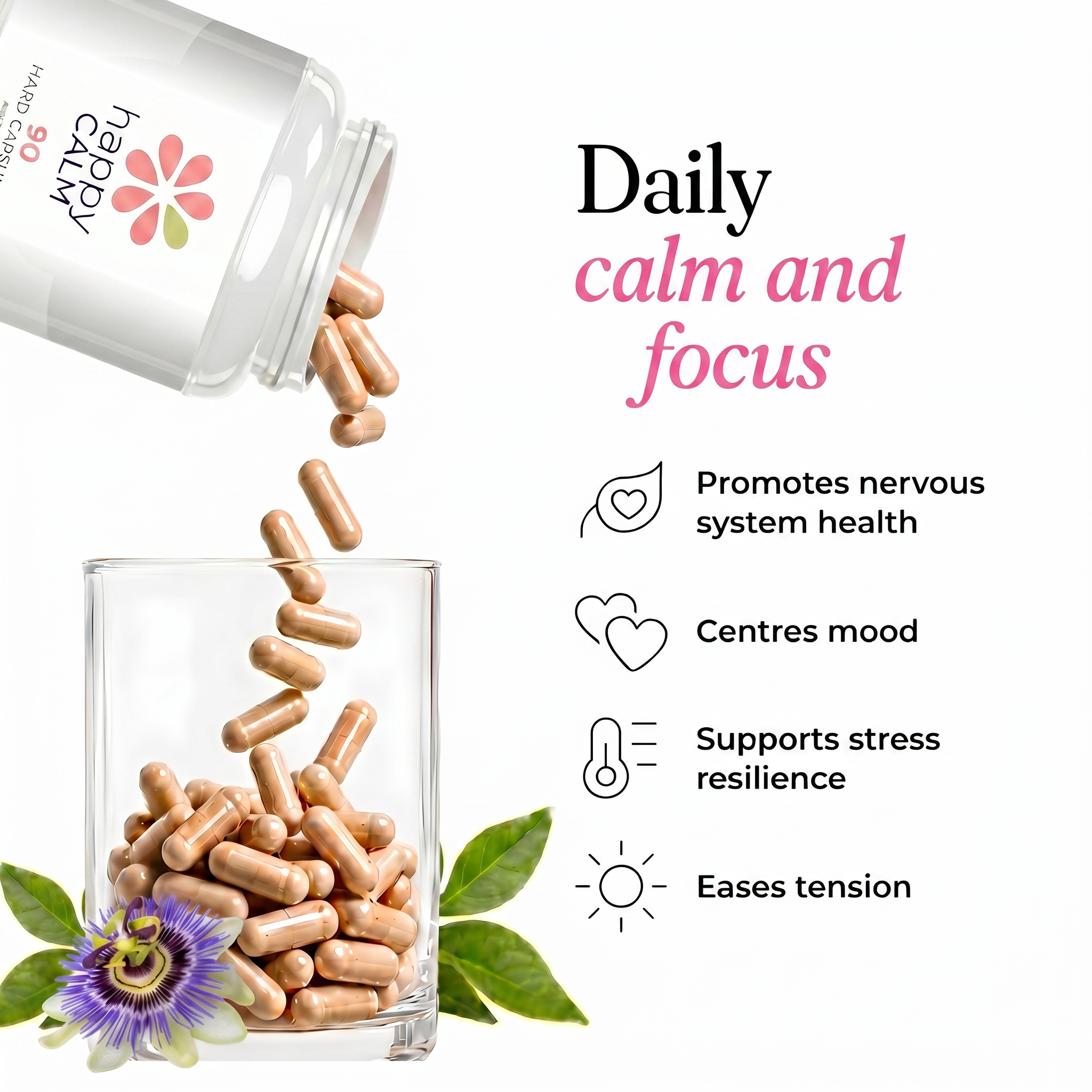 Anxiety & Sleep Supplements – Happy Calm