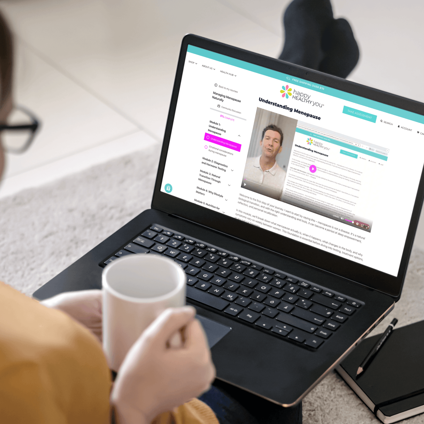 
                  
                    Managing Menopause Naturally Online Course
                  
                