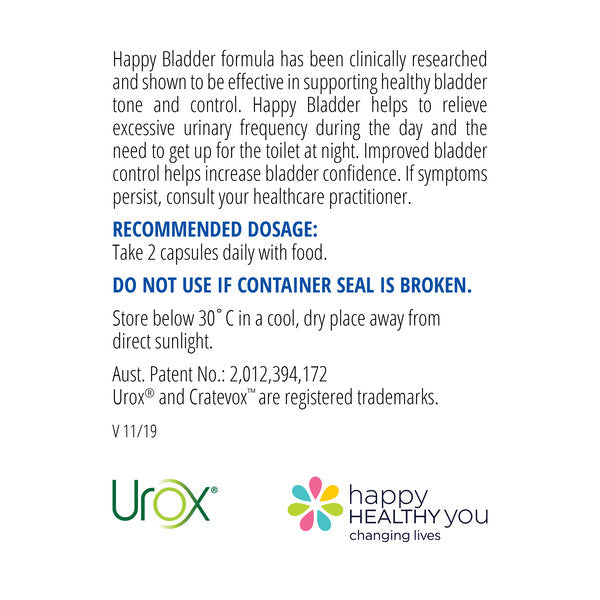
                  
                    Happy Bladder Recommended Dosage and Information - Happy Healthy You
                  
                
